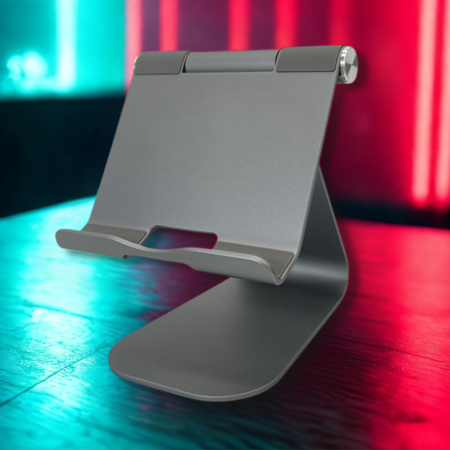 Adjustable Aluminum Tablet Stand - Compatible with Ipad, Samsung, Huawei - Suitable for Kitchen, Living Room, Office, Study, Live Streaming, and Video Calling - Desktop Stand for Iphone 7-11Inch - Portable Clip Holder