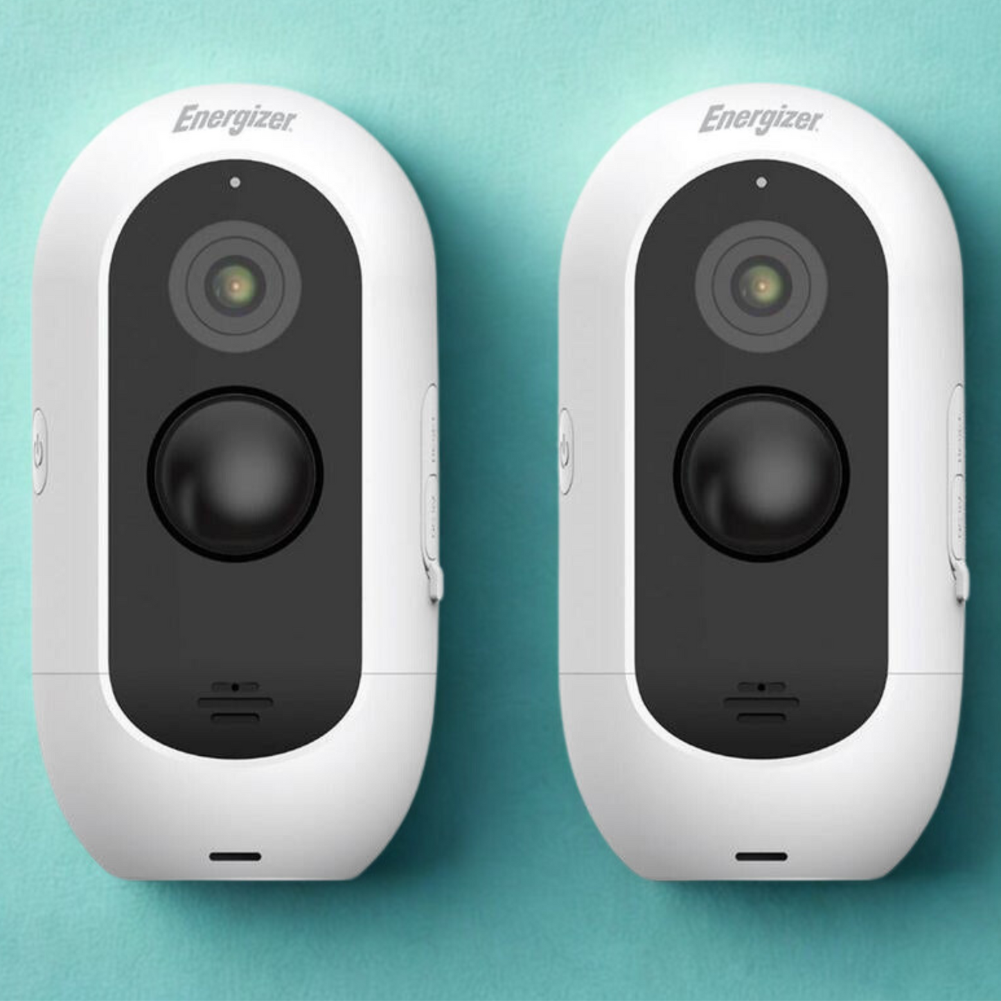 Energizer 2K In/Outdoor Smart Security Battery Cameras 2-Pack