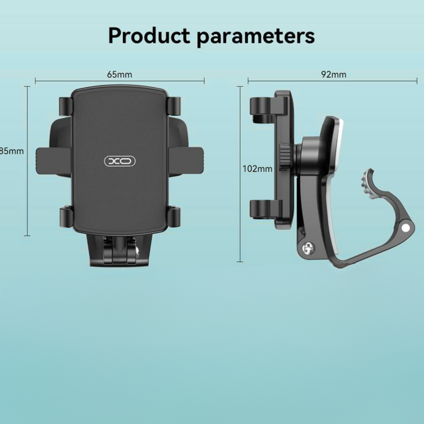 【Father's Day Gift】Universal Car Phone Holder Mount,360 Degrees Rotation Dashboard Phone Holder [Upgrade Clip Never Fall],Car Phone Mount for Iphone,Samsung,Google,Nokia,And 4-7 Inch Smartphones