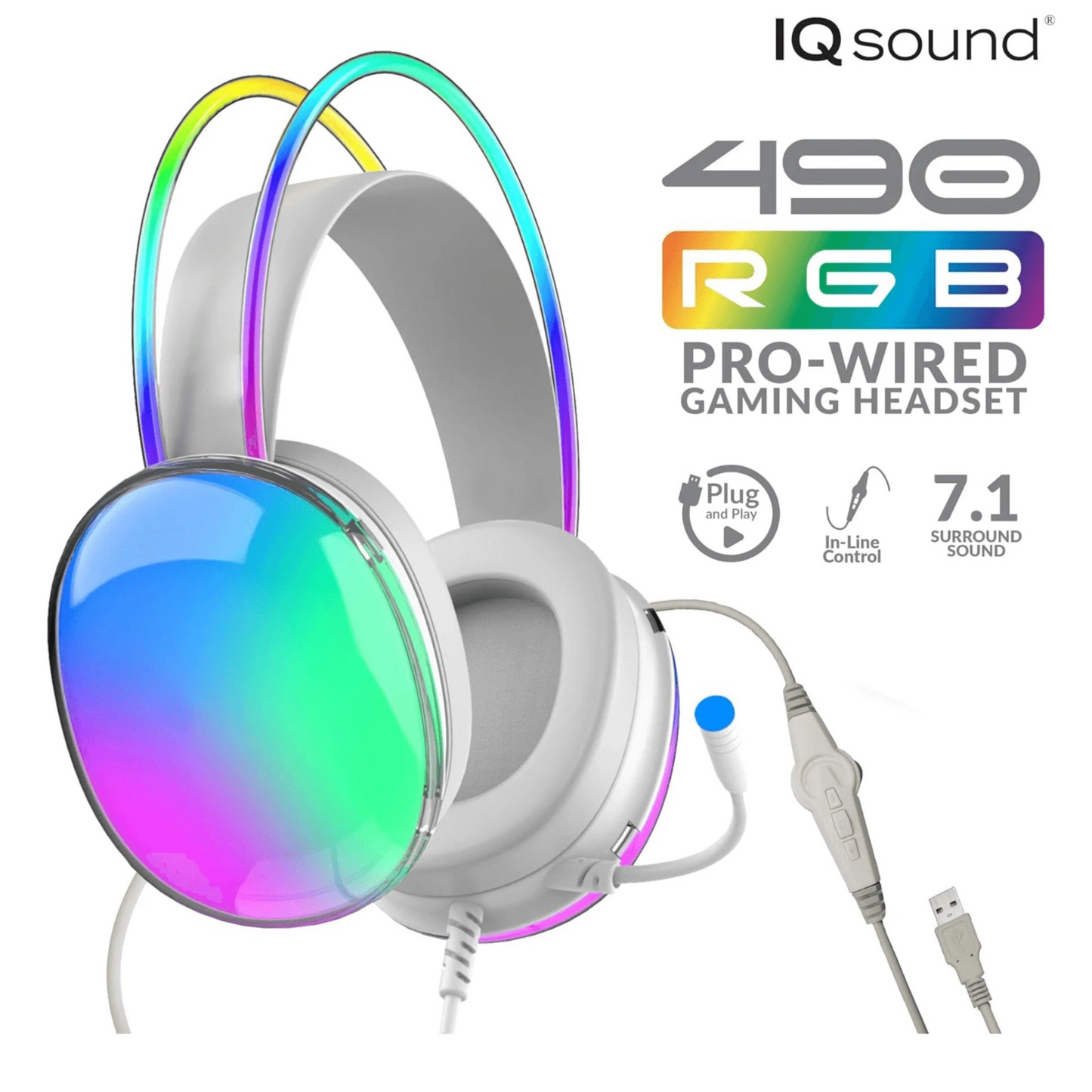 7.1 Surround Sound Gaming Headphone
