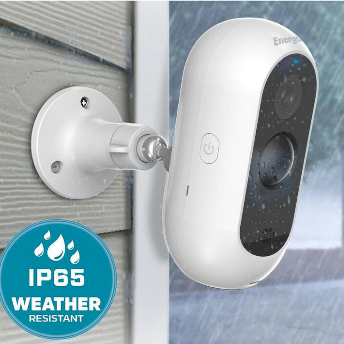 Energizer 2K In/Outdoor Smart Security Battery Cameras 2-Pack